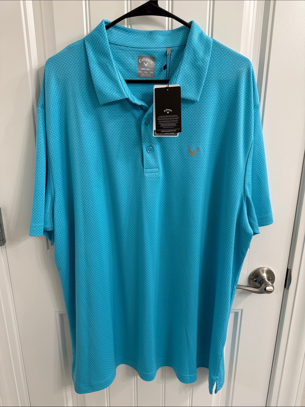 Callaway Men's Turquoise Performance Polo